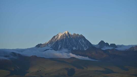 雪山高原自然风光