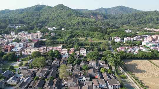 航拍广东中山孙中山故里旅游区