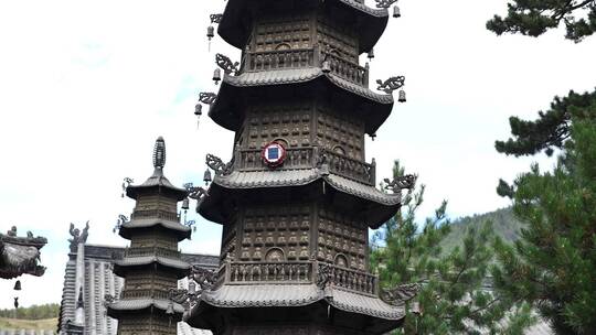 山西五台山黛螺顶禅院