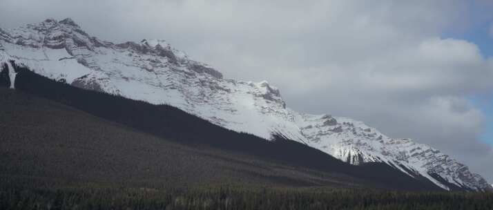 冬天，雪，冰，山