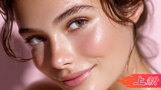 嘴唇 红唇 唇彩水润红唇绽放迷人魅力