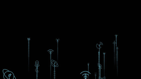 5G二进制数字信息视频视频素材模板下载