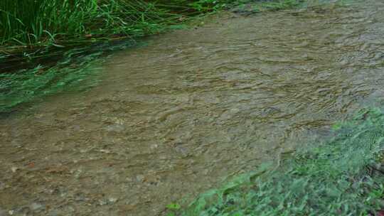 唯美空境溪流河边流水河流河水小溪山泉泉水