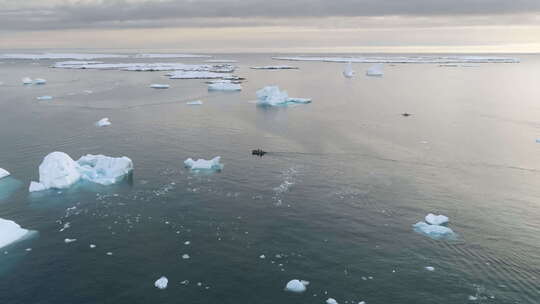 十二生肖船帆冰川海洋追踪平底锅