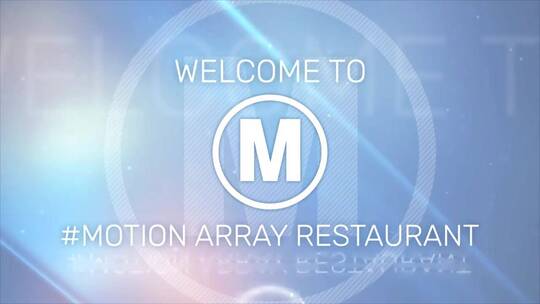 优雅美观的餐厅促销宣传展示AE模板AE视频素材教程下载