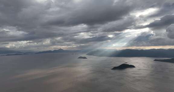 霞浦傍晚航拍