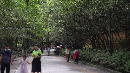 杭州飞来峰灵隐寺大门