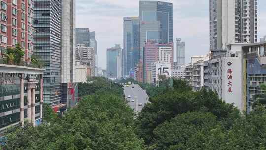 广州天河路街景