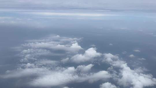 白云天空、天空云层、天空大地