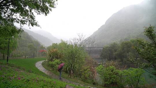 富春江江南水乡风景视频