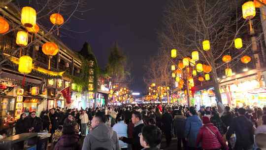 南京夫子庙  夜景 秦淮花灯