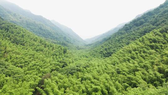 浙江杭州富阳区黄公望隐居地纪念馆航拍