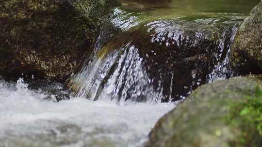 山涧山泉水清泉流水