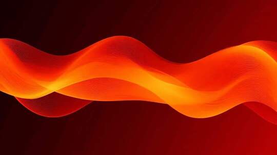 红色动感波浪背景素材