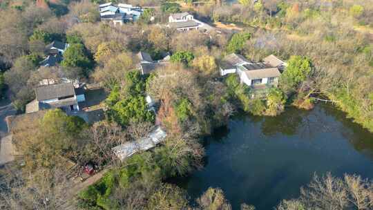 杭州市西湖区西溪湿地美景风景视频素材