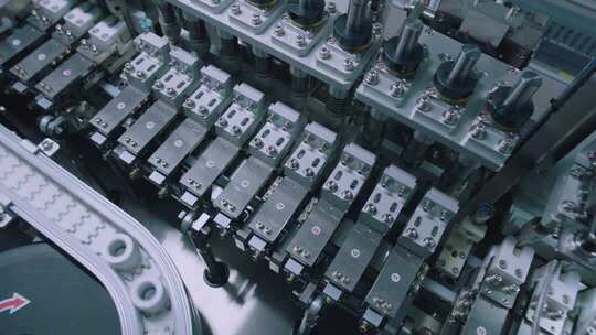 工业机械自动化设备特写