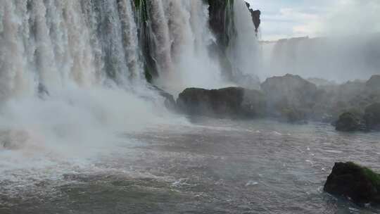 河流，瀑布， Fos Do Iguacu