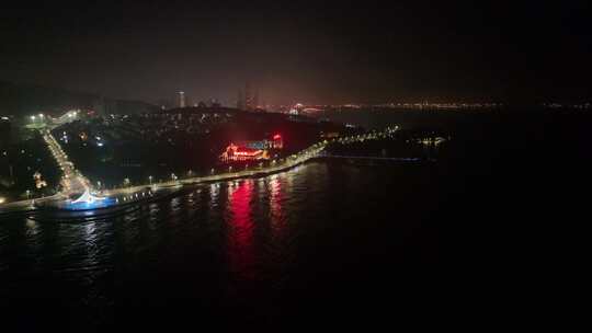 烟台海边夜景