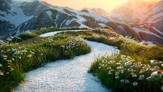 万物复苏春暖花开春天立春大自然风景风光a