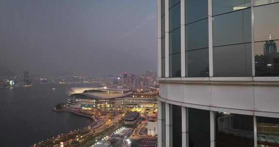 香港中西区CBD航拍