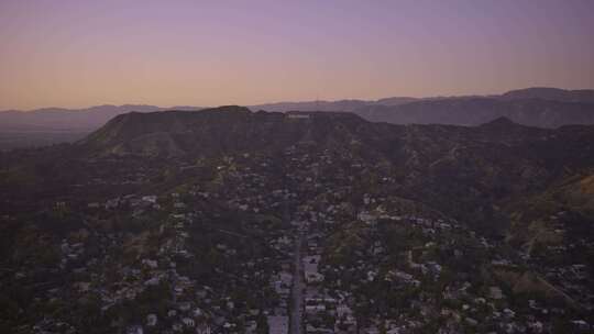 洛杉矶好莱坞航拍 4K HDR