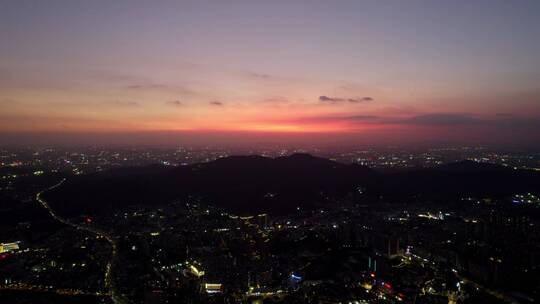 2022广州天河燕塘白云山朝阳夕阳