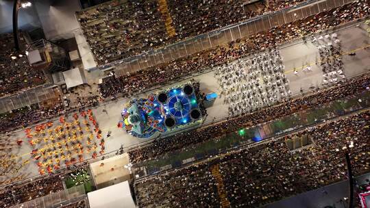 在巴西举行狂欢节，盛大表演 (2)