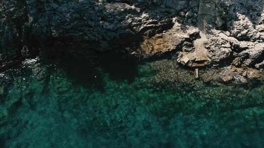 岩石，崎岖，亚得里亚海，海