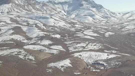 伊朗航拍雪山各个角度