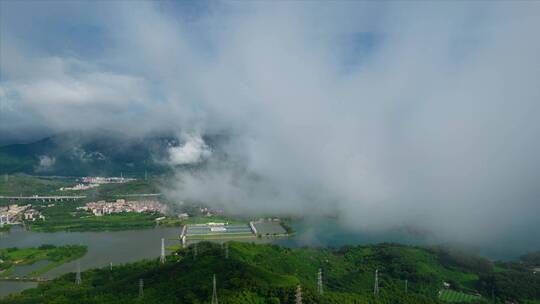 深圳水库视频素材模板下载