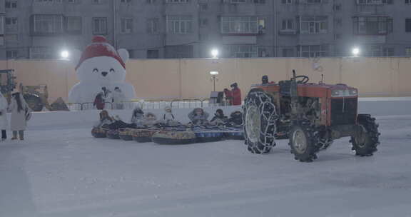 哈药六厂雪人