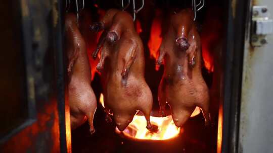 南京烤鸭生产炭火烤鸭工厂北京烤鸭板鸭