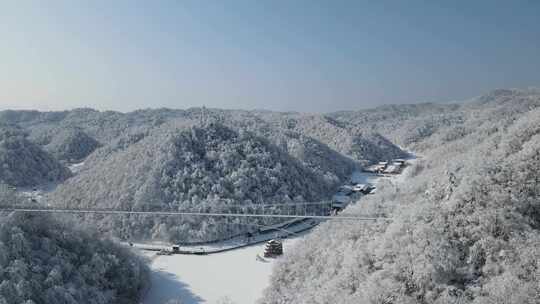 汉江源景区雪景宣传片