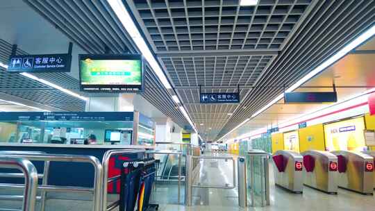 杭州地铁人流延时摄影视频素材视频素材模板下载