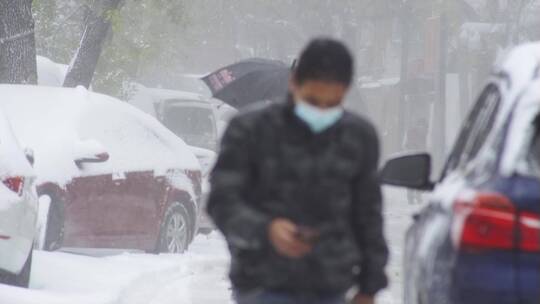 城市大雪