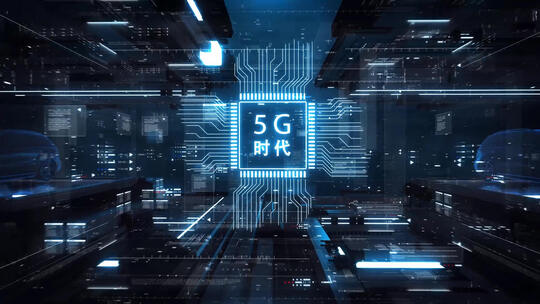 震撼科技5G时代AI人工智能工业设计宣传片AE视频素材教程下载