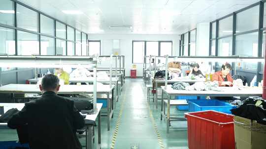 羊绒衫厂服装质量检验