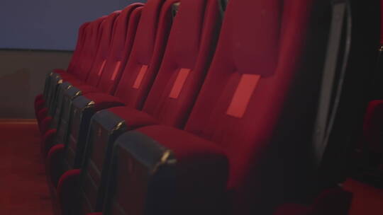 电影院的座椅视频素材模板下载