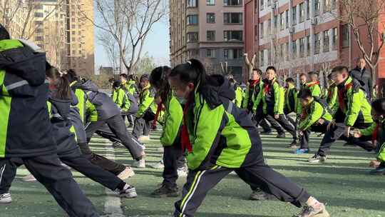 学生体操锻炼