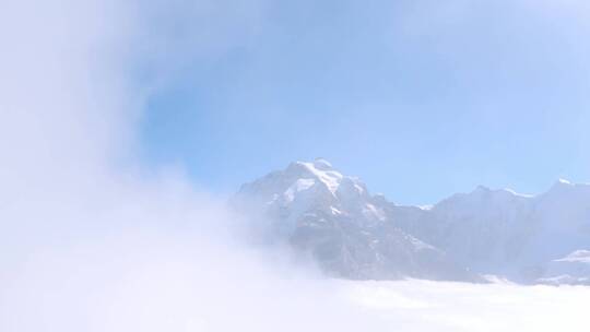 雪山实拍