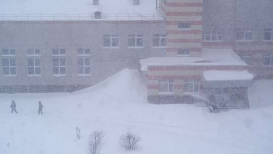 冬天，扫雪，雪，寒冷