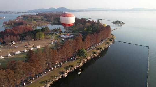 武汉东湖 东湖气球 东湖沙滩 东湖绿道