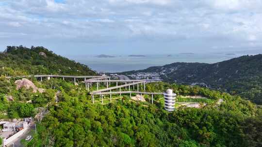 厦门 上李 水库 绿地 湖水 绿植 健康步道