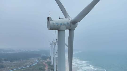 海南海岸风光航拍