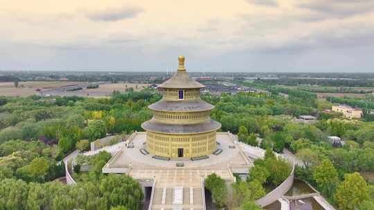 海岛金山寺万姓殿航拍