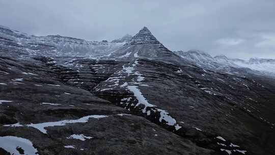 FPV无人机航拍大海森林雪山冰山河流云冰岛