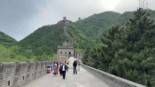 北京旅游游览长城