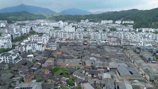 航拍福建三明泰宁古城