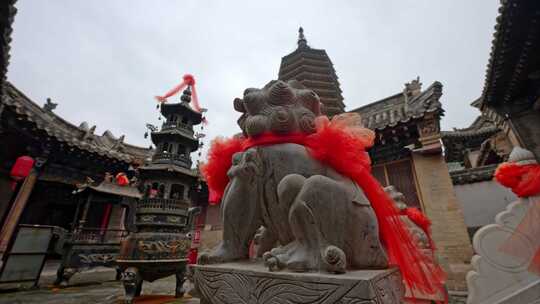 山西大同觉山寺实拍