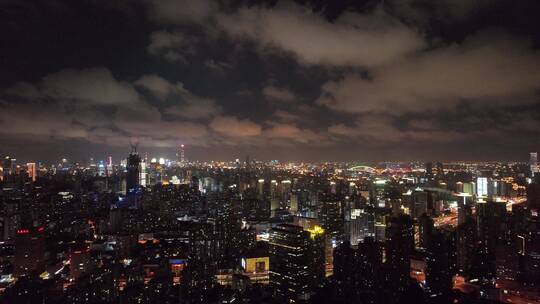 繁华魔都夜景